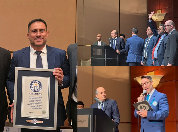 Sri Lankan Black Tea Sets Guinness World Record in Japan